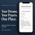 Rugged Faith Digital Dream Journal for Men